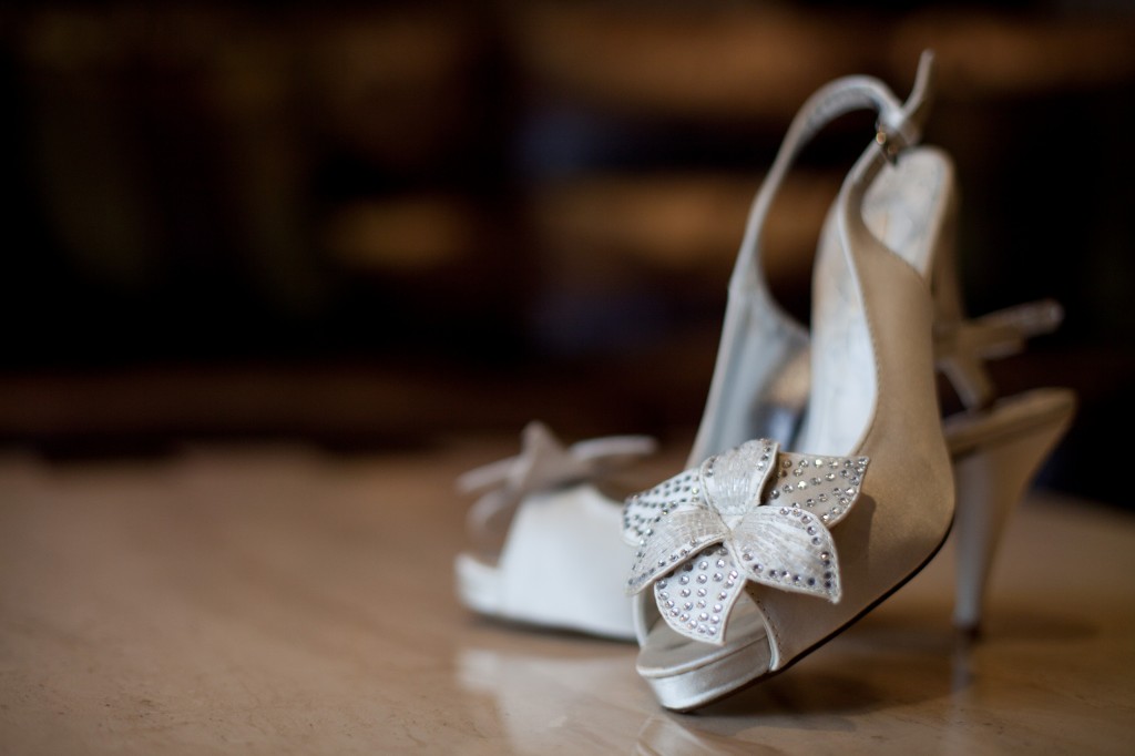 Bridal Shoes Liverpool Wedding Photographer