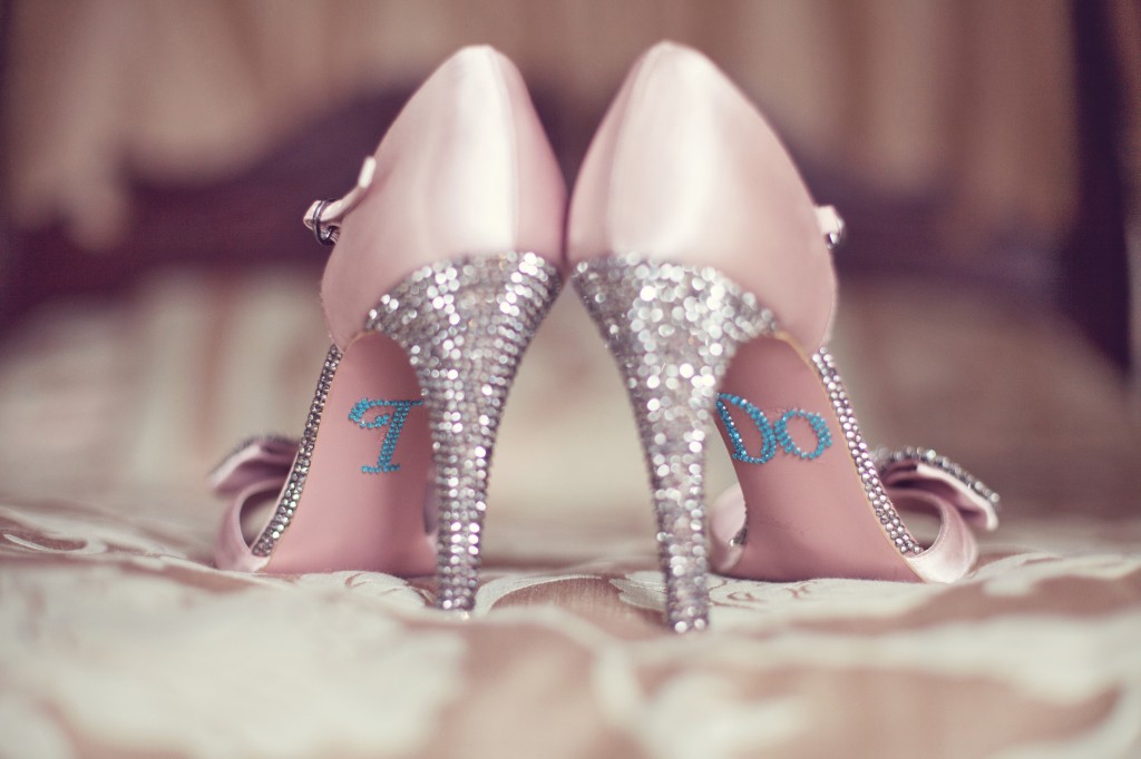 Diamond Divas Shoes With A Bling - Northop Wedding Photography