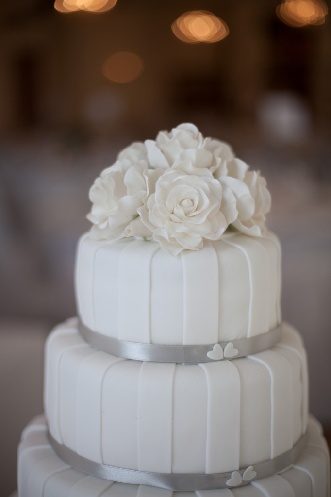 Stunning wedding cake from a West Tower Wedding 
