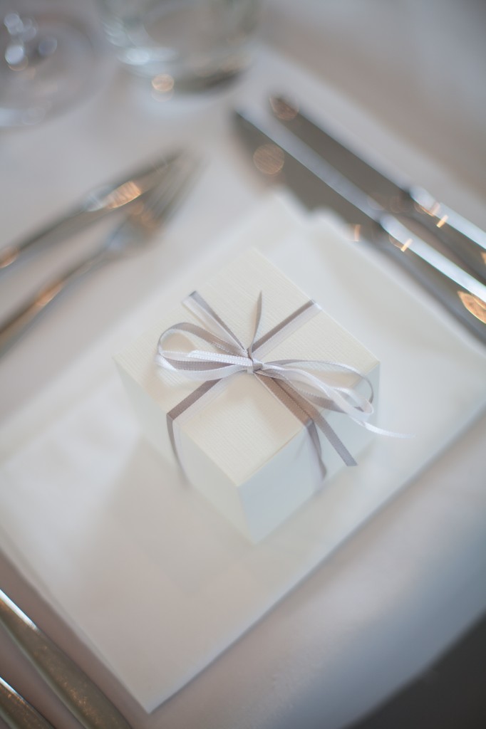 Wedding favours at West Tower wedding venue