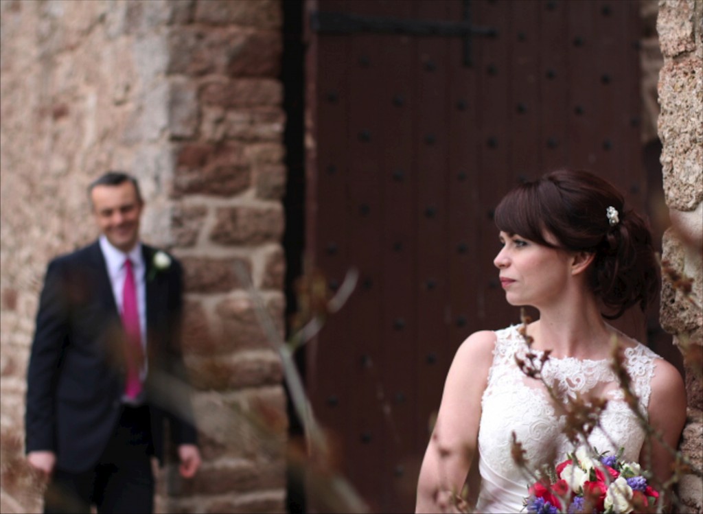 Bride and Groom Portraits Shropshire Photography