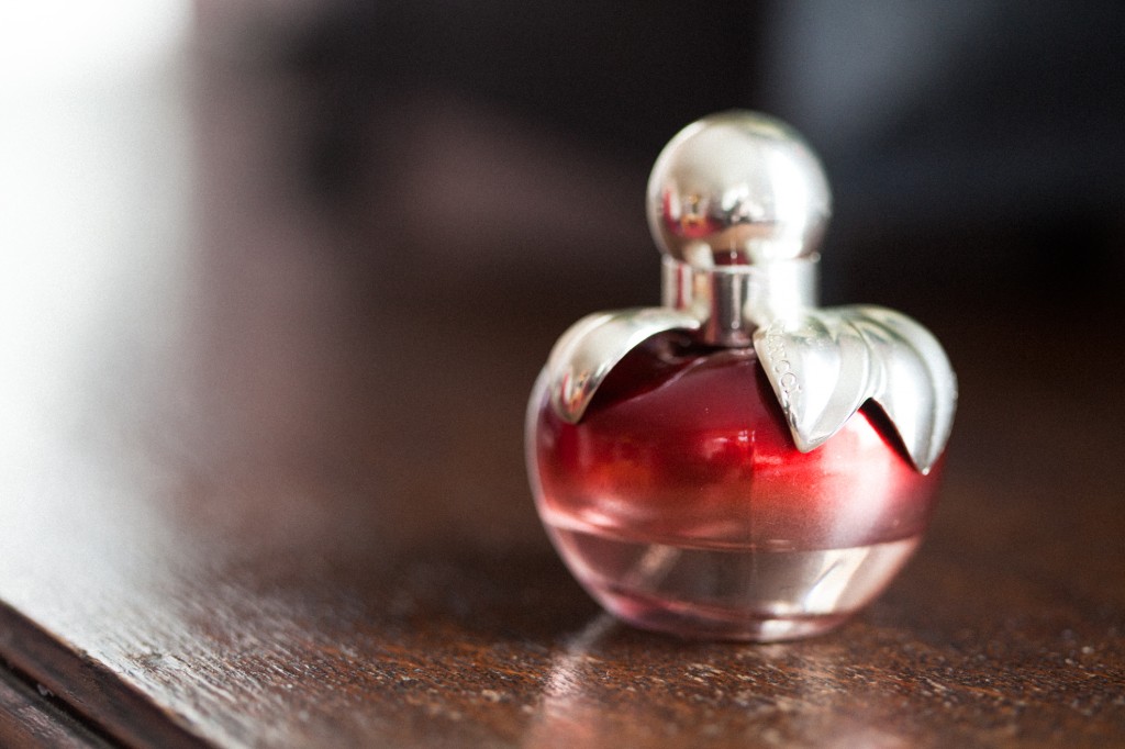 Beautiful perfume bottle