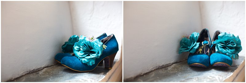 Interesting Wedding Shoes Cumbria Wedding
