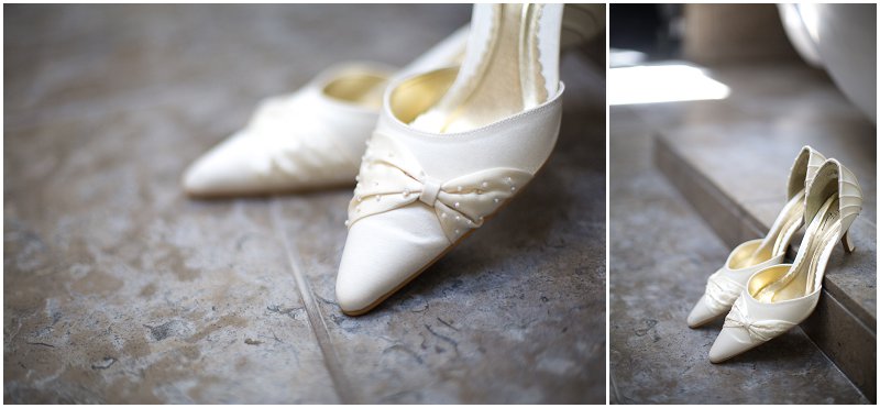 Gorgeous wedding shoes Lancashire Wedding 