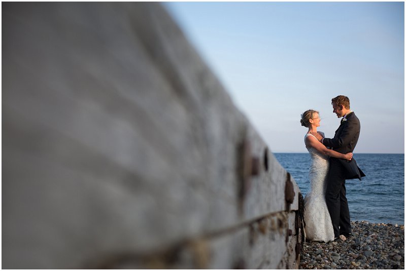 Beach wedding | Wales wedding photographer Criccieth