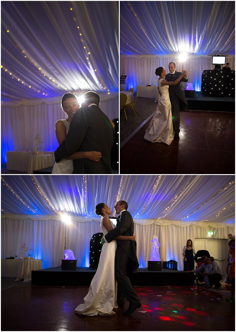 First Dance at The Villa Lancashire Wedding Photography