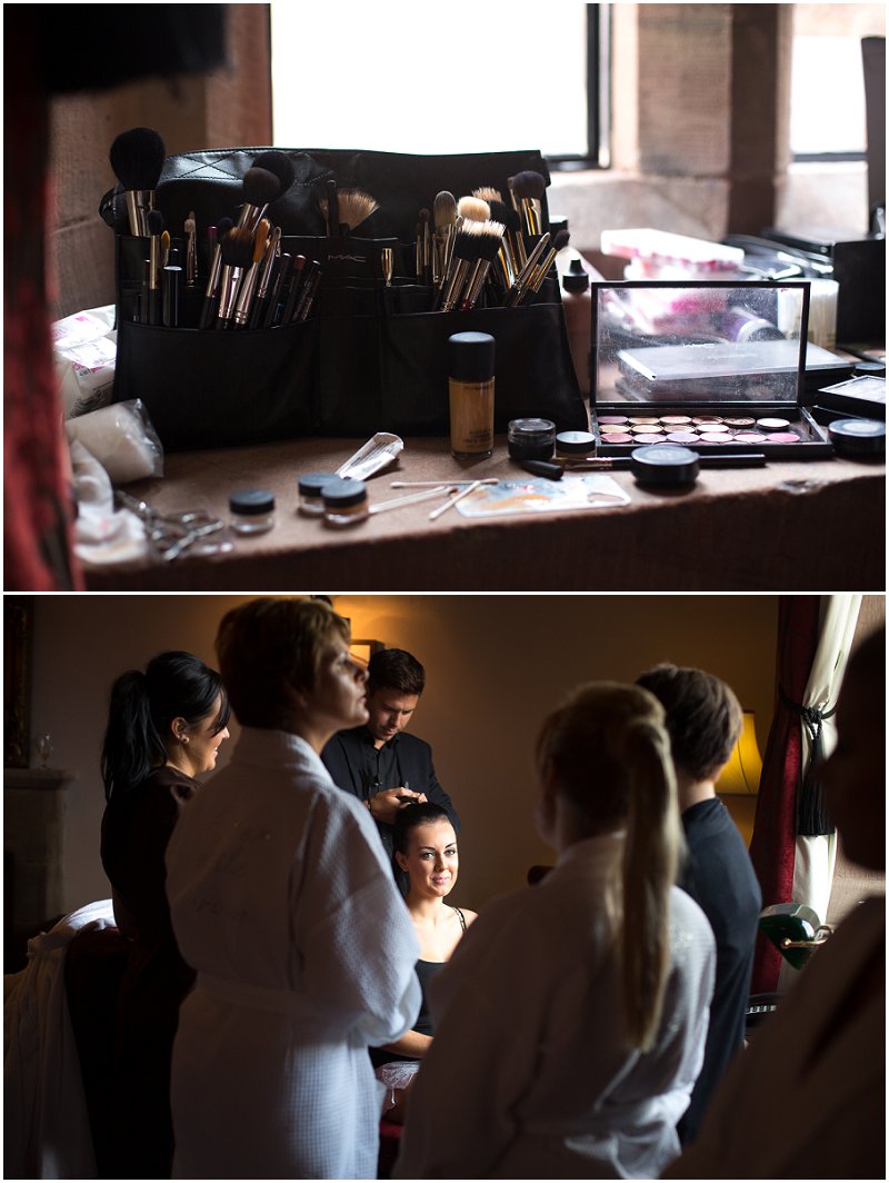 Make Up Artist | Peckforton Castle Wedding Karli Harrison Photography 