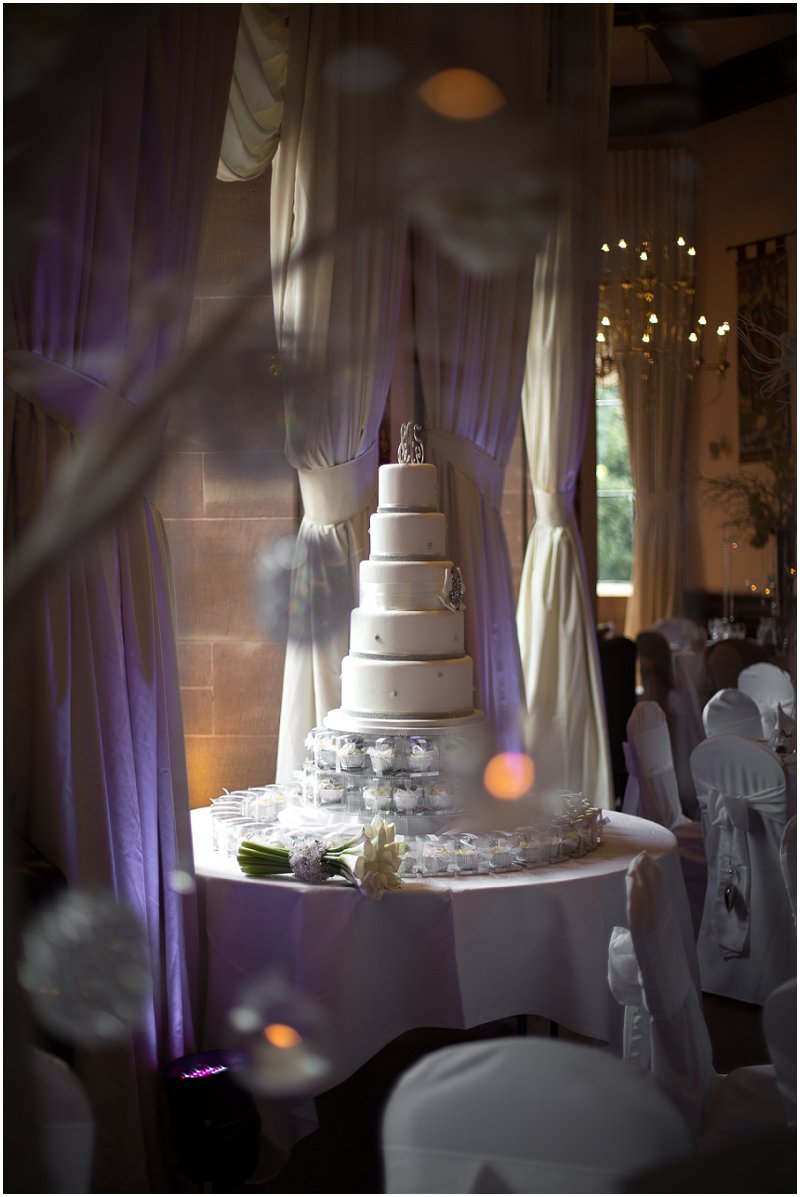 Gorgeous Wedding Cake Peckforton Castle Cheshire 