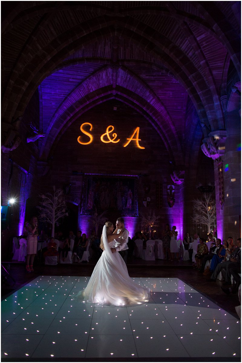 First Dance at Peckforton Castle | Award Winning Wedding Photographer Karli Harrison Photography