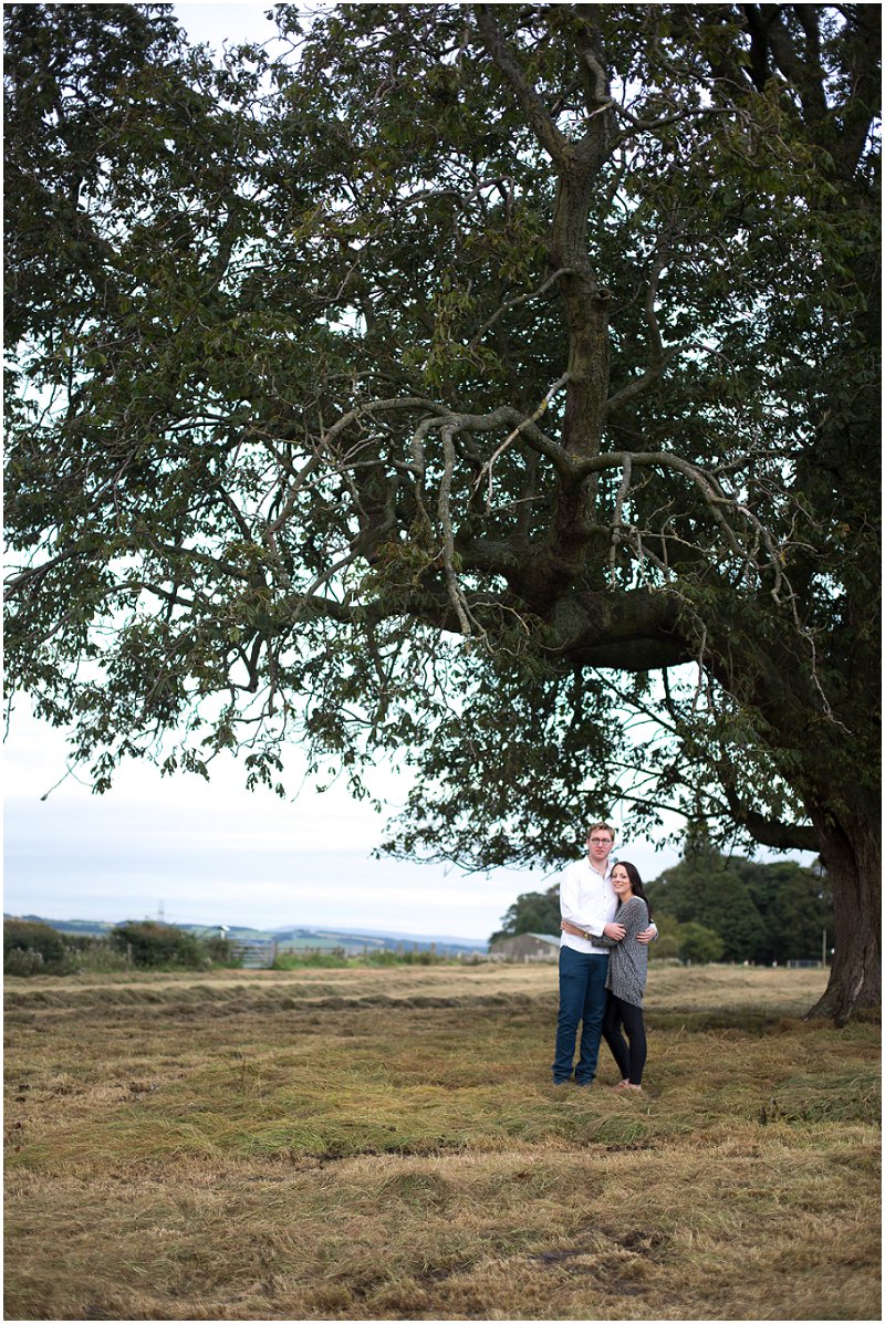 Couple under big tree in Ormskirk | Pre Wedding Photography