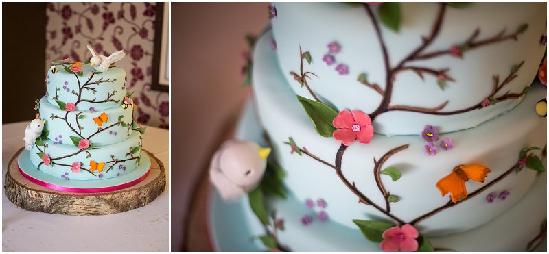 Stunning Shabby Chic Wedding Cake | Cumbria Wedding Photographer Karli Harrison Photography