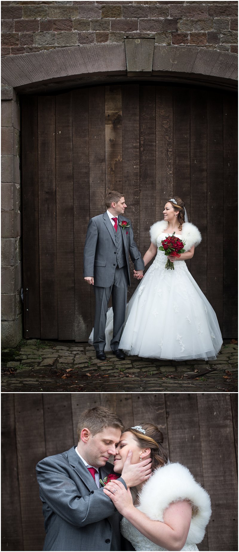 Beautiful Bride and Groom Tithe Barn Wedding Photography Lancashire