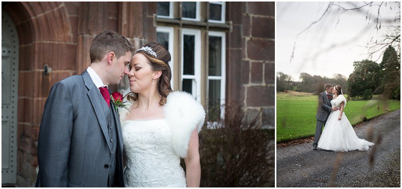 Beautiful bride and groom at Tithe Barn Lancashire Wedding Photographer