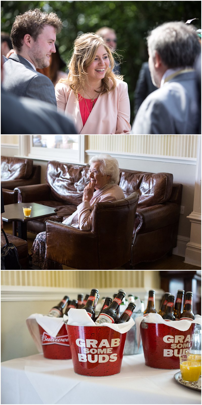 Wedding guests enjoying themselves at Ashfield House Wedding Photography