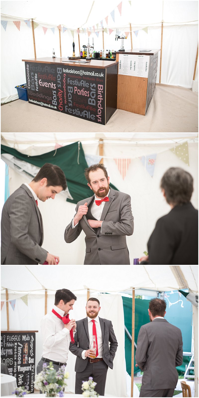 Marquee Bar at Wedding | Photography Lancashire