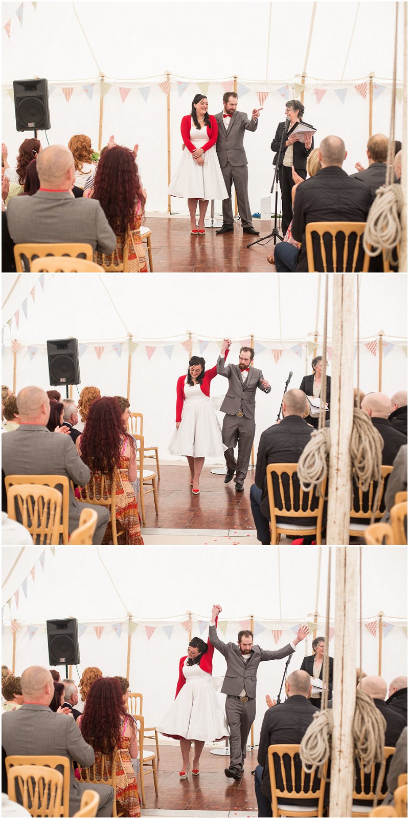 Rock and Roll Wedding Marquee Photography