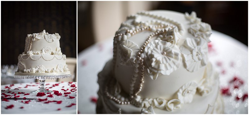 30's Style Cake Wedding Photography Soughton Hall