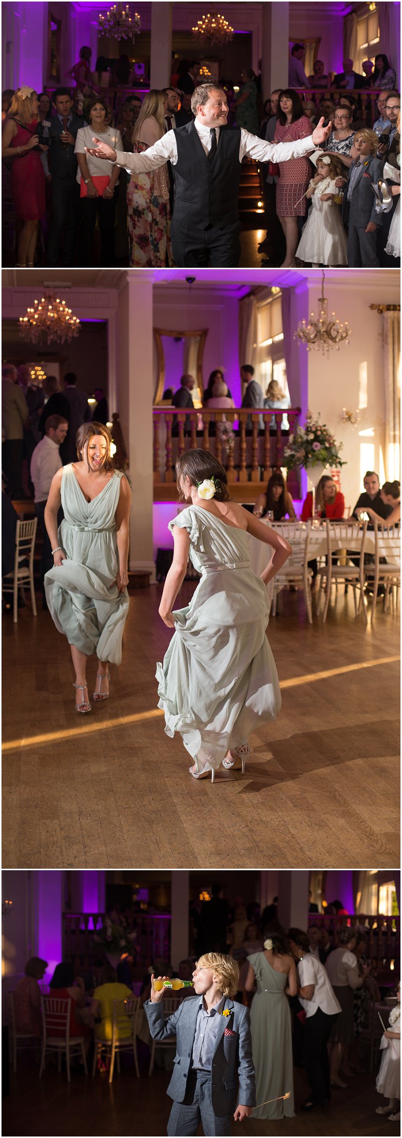 Evening dancing at West Tower Wedding Venue | Lancashire Wedding Photography