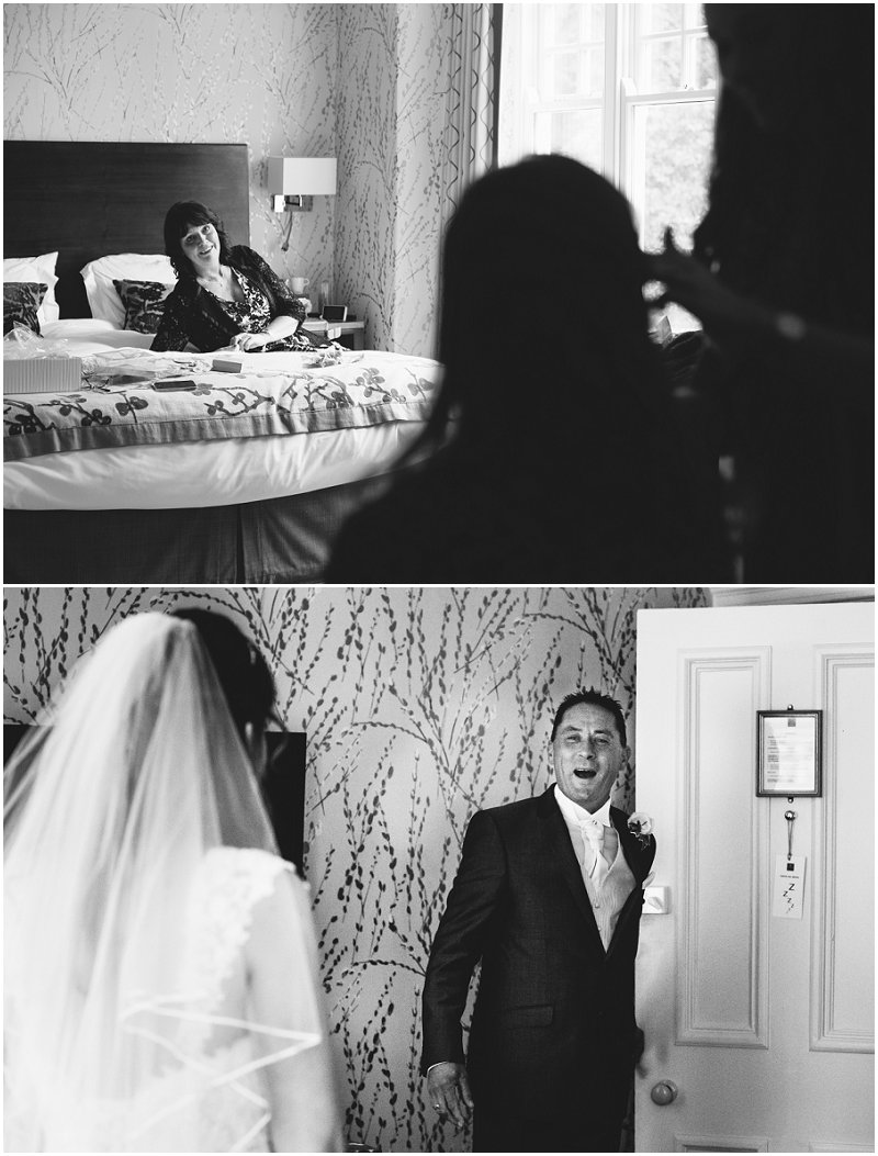 Documentary Wedding Photographer Linthwaite House Hotel 