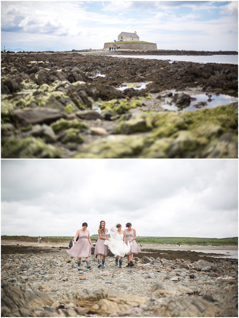 Church on the Sea wedding photography Anglesey
