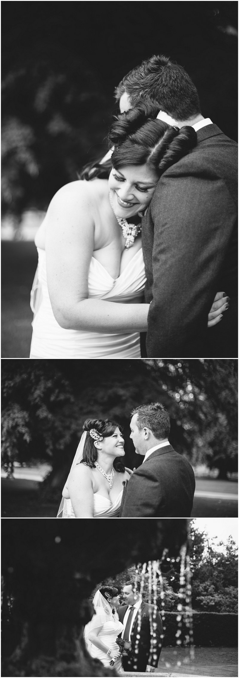 Couples portraits during wedding at Soughton Hall Cheshire