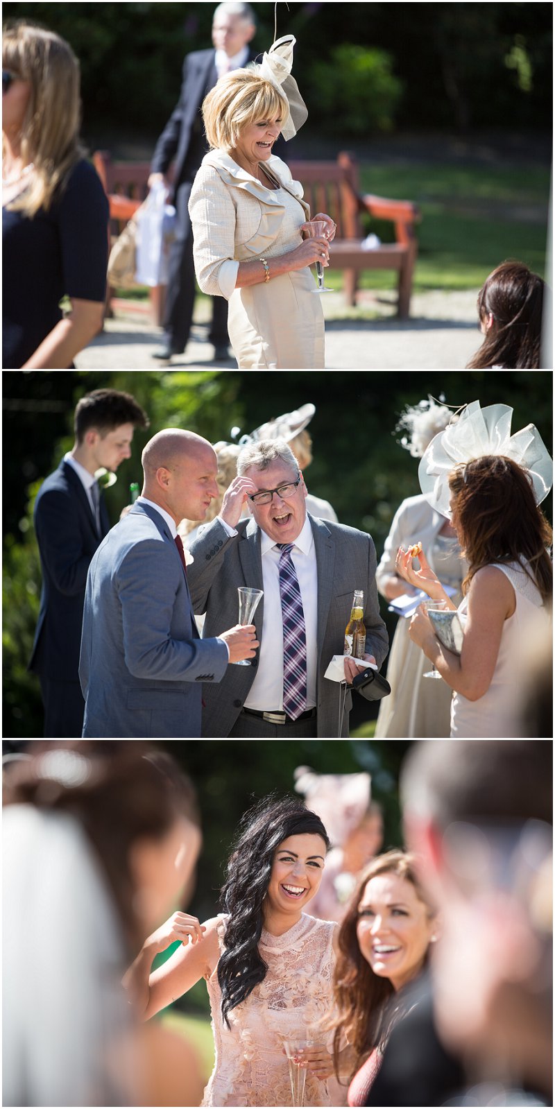 Guests enjoy themselves at Sefton Palm HOuse Wedding