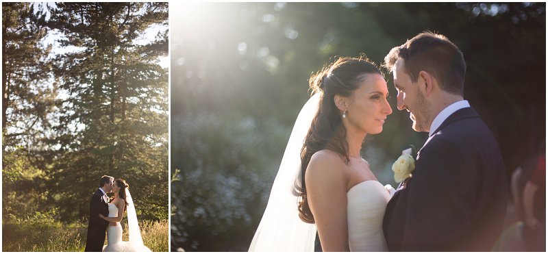 Bride and Groom Portraits at Sefton Park Liverpool 