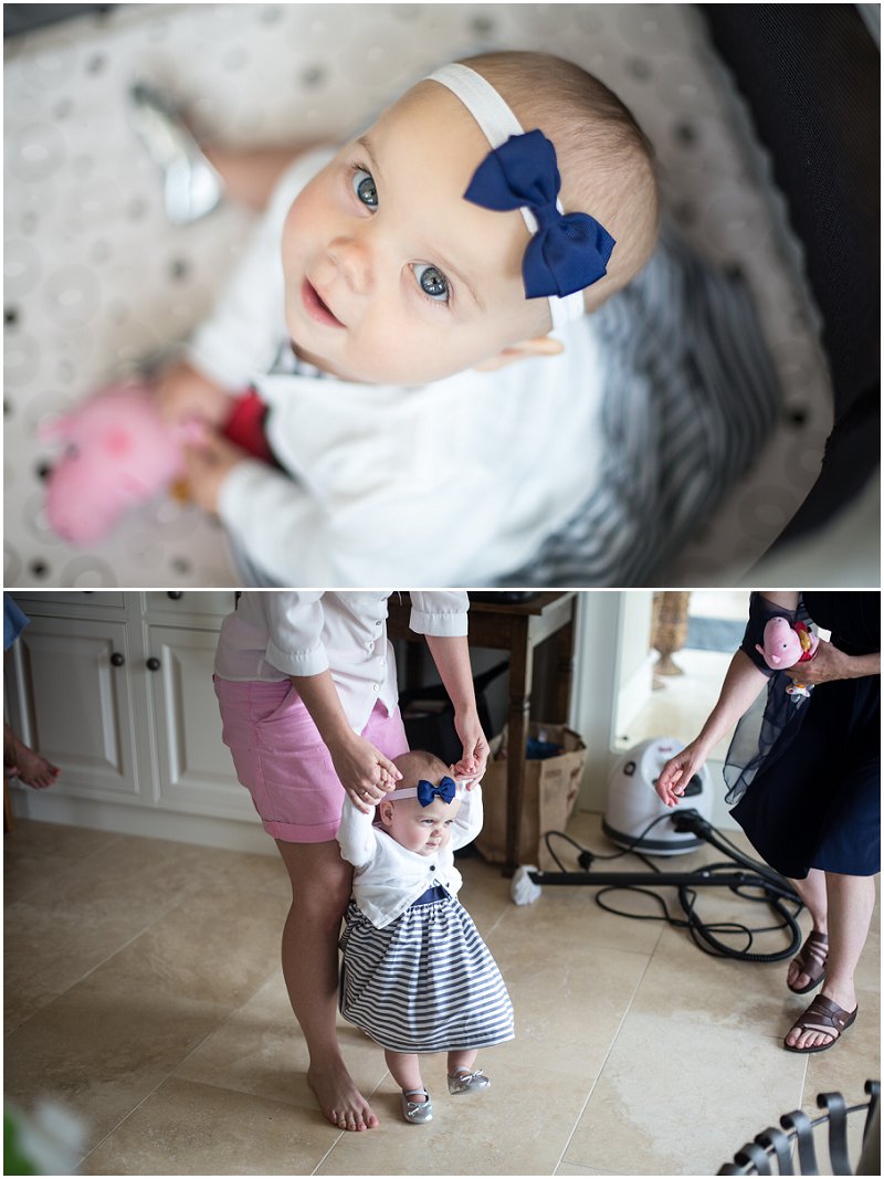 Beautiful Baby guest at Wedding in Anglesey