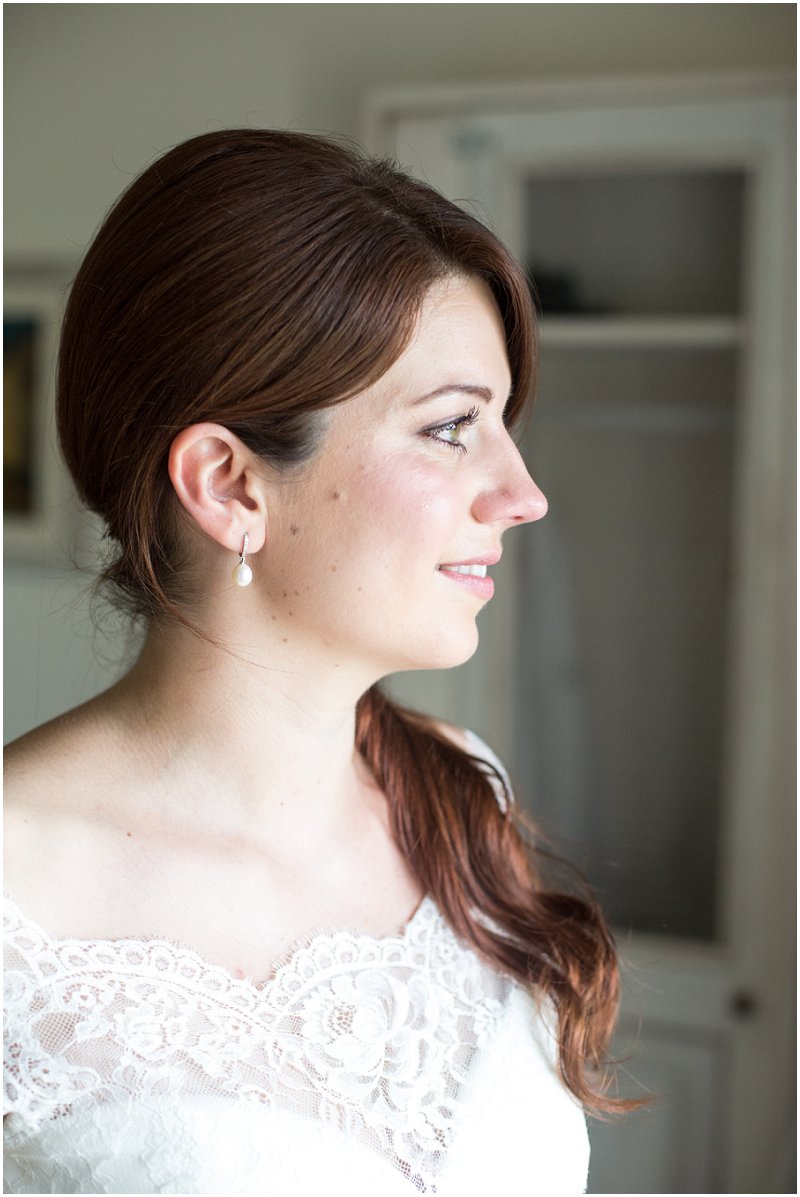 Bride at La Villa in Piedmont Italy | Destination Wedding Photographer