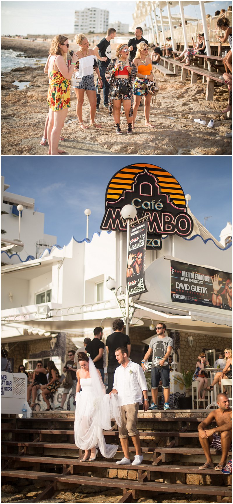 Cafe Mambo wedding photography Ibiza, Spain Destination Photographer