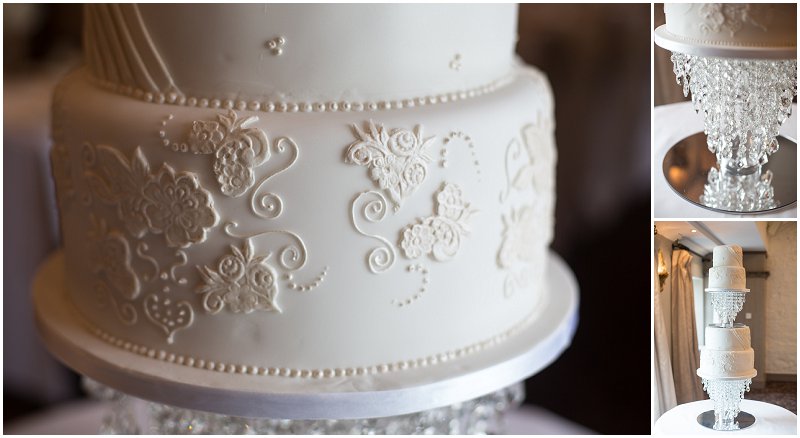 Beautiful Wedding cake Stanley House Mellor