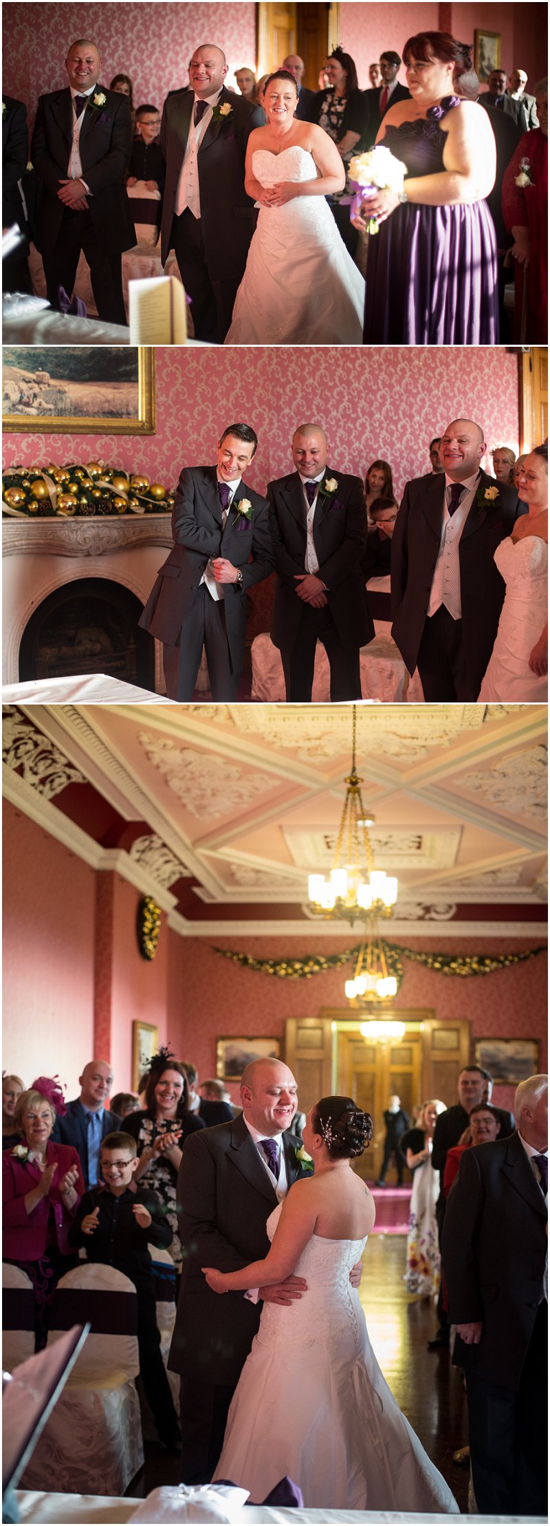Ceremony at Haigh Hall | Wedding Photographer