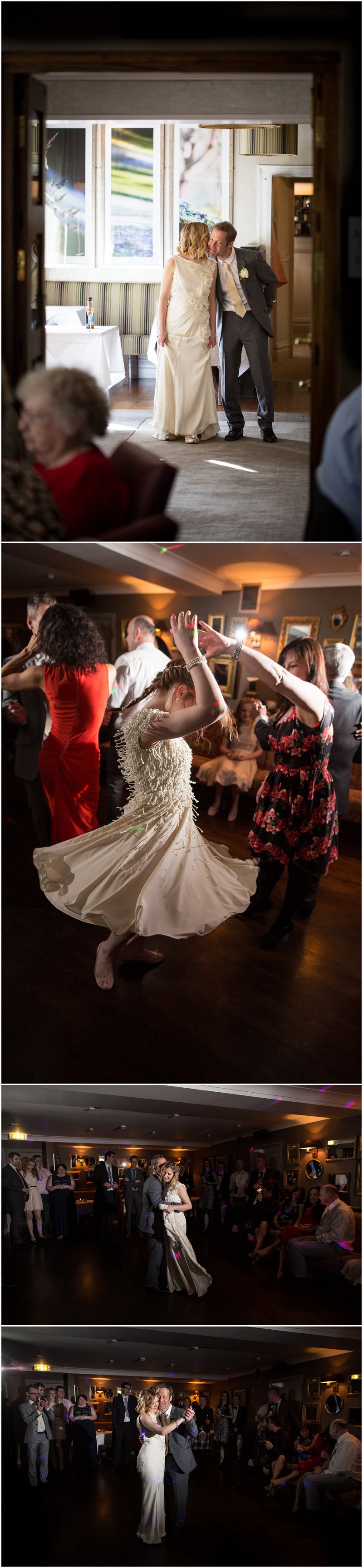 Evening reception ceremony and first dance wedding cumbria
