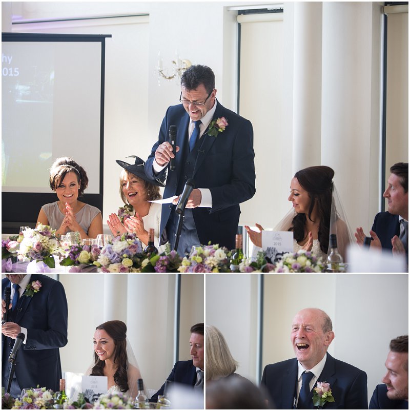 Father of the bride speech during wedding