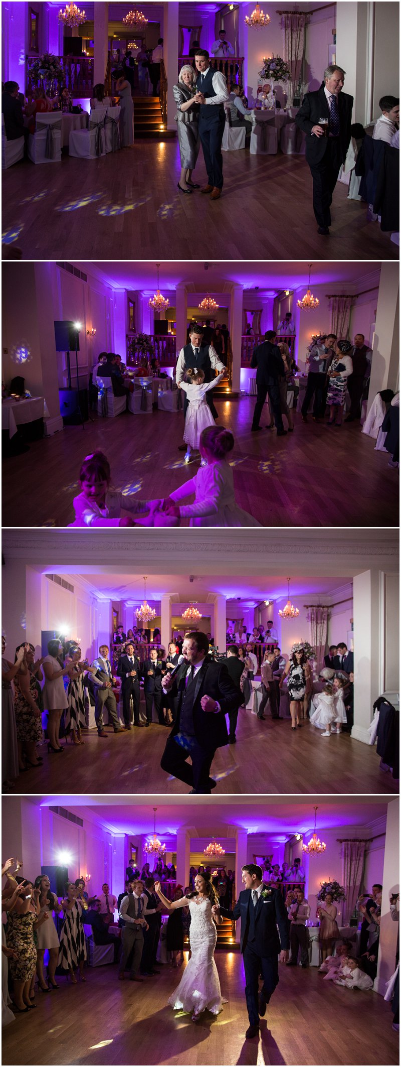 First dance at West Tower wedding venue 