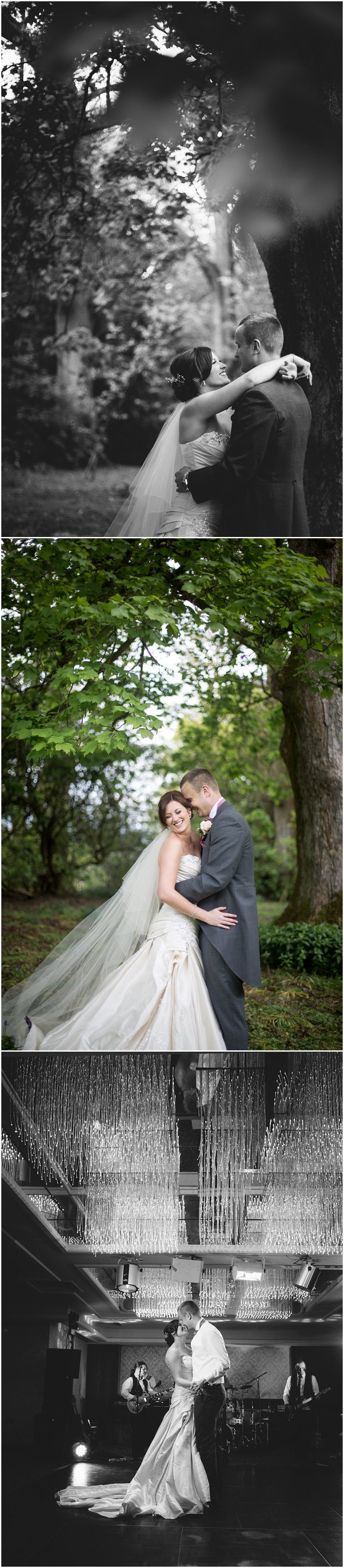 Gorgeous bride and groom portraits at Armathwaite Hall wedding | Photographer Cumbria