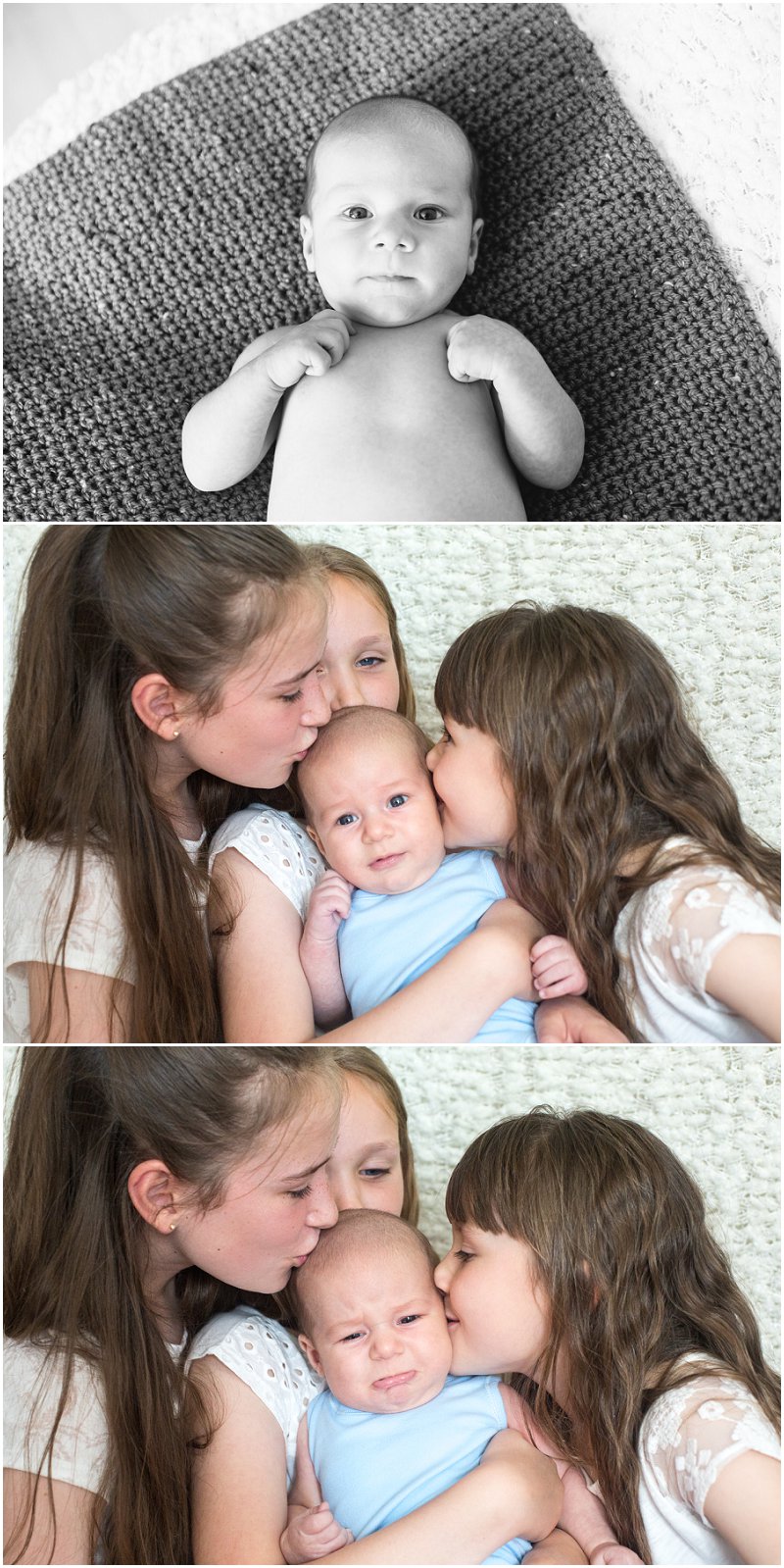 Family photos during baby shoot Preston in Lancashire