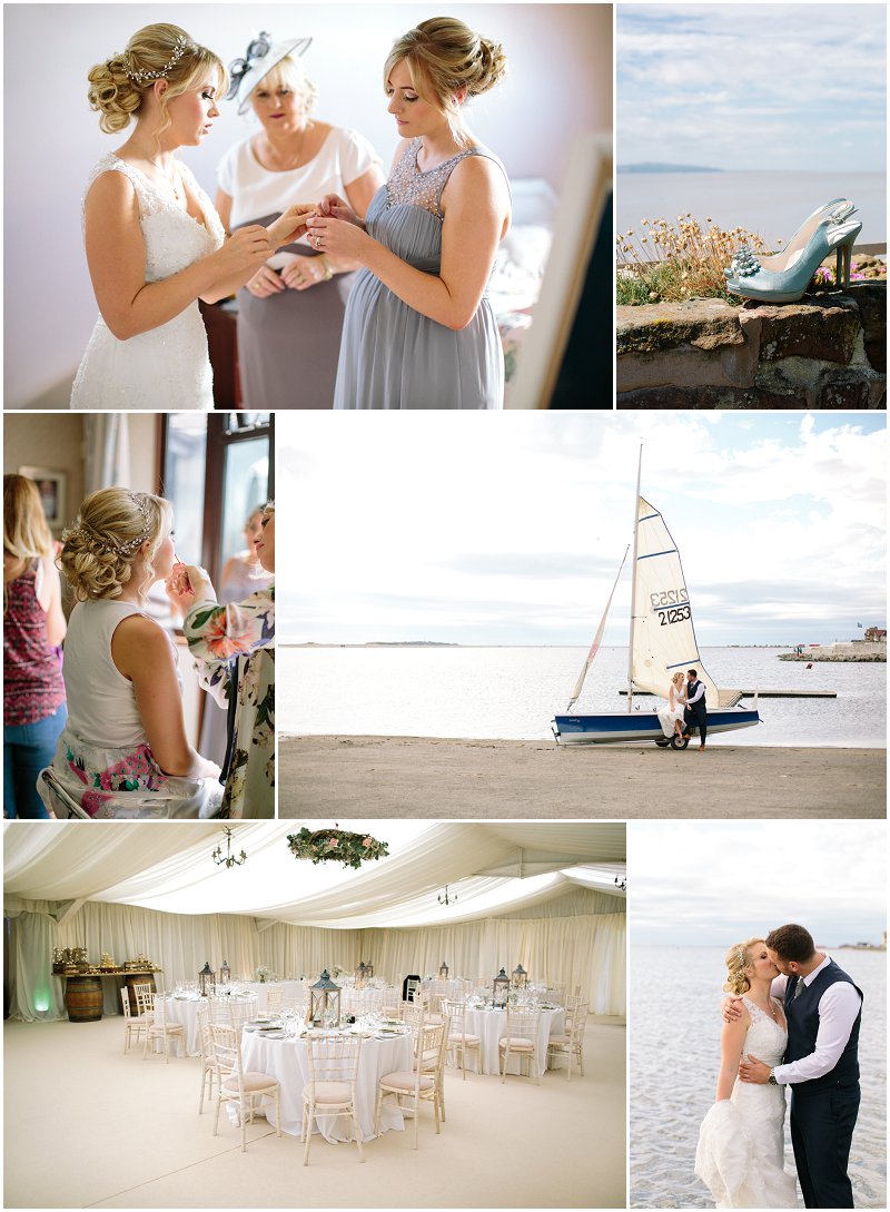 Wedding Photographer Liverpool Sailing Club 