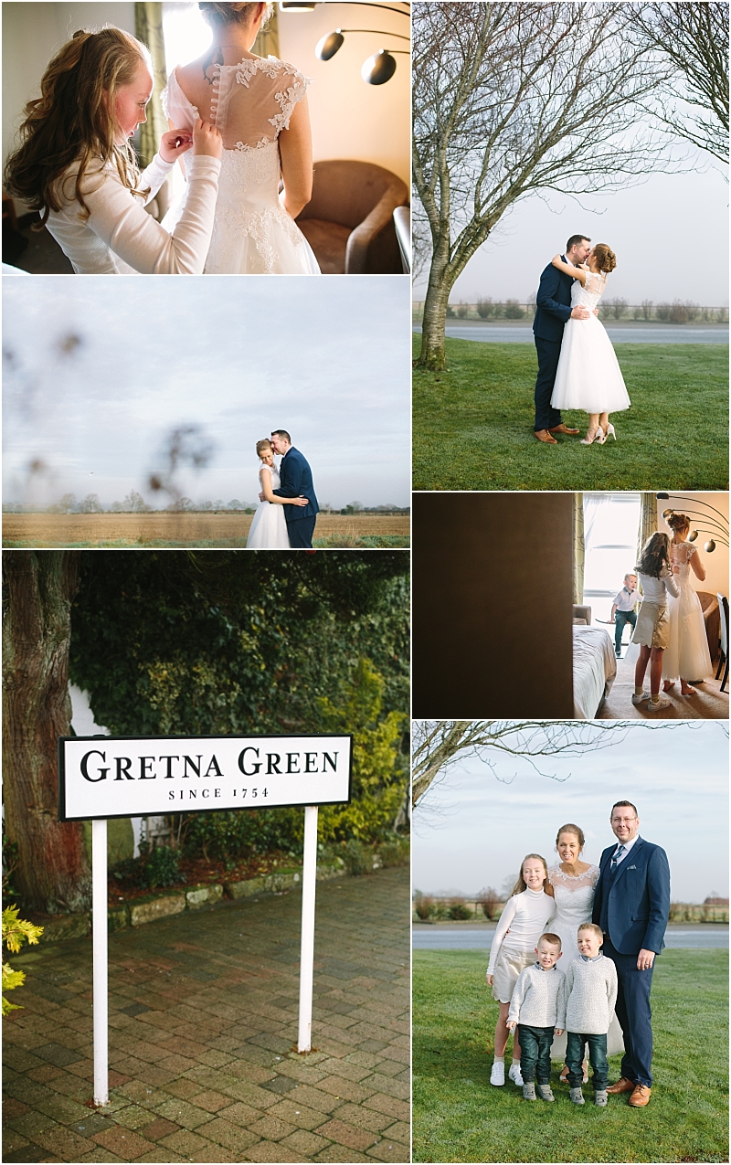 Wedding Photography Gretna Green Natural Beautiful wedding photography
