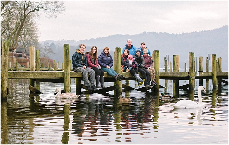 Group family photography Cumbria