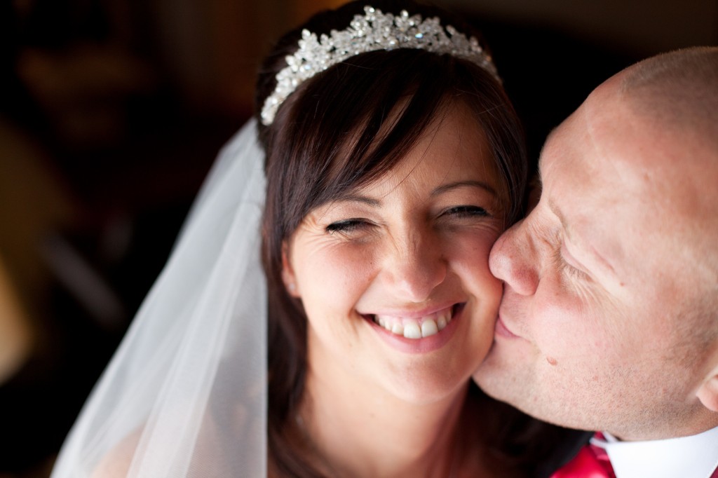 A Kiss on the Cheek From the Groom - Suites Hotel, Knowsley