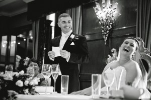 Groom's Speech, Wedding Reception Liverpool Wedding Photography