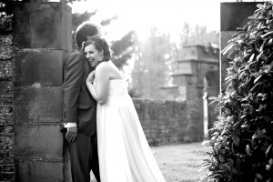 Laughing bride and groom, Cumbria Wedding Photography