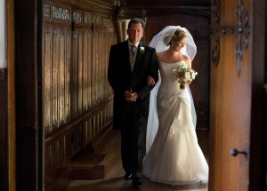 Beautiful Bride and Father of the Bride, Hillbark Wedding Photography