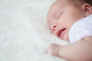 Creative Newborn Photography Close Up of Baby
