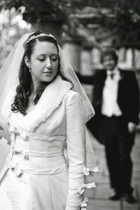 Beautiful Creative Wedding Photography Shot of Bride and Groom Inglewood Manor Wedding Photography