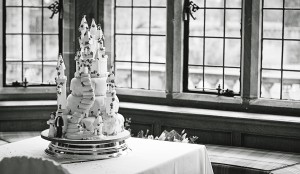 Stunning Castle Cake at Inglewood Manor, Cheshire Wedding Photography