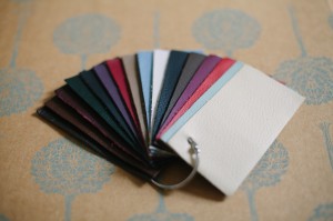 Beautiful Leather Cover Samples