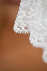 Macro lace wedding photography