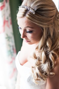 Bride portrait, Cheshire Photographer